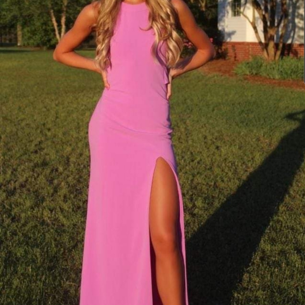 Size 2 pink Halston dress